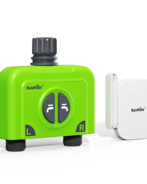 RainPoint WiFi 2‑Zone Irrigation Controller with Gateway